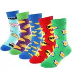 BISOUSOX Kinder Baumwolle Sportsocken - Lustige Strümpfe für Jungen und Mädchen