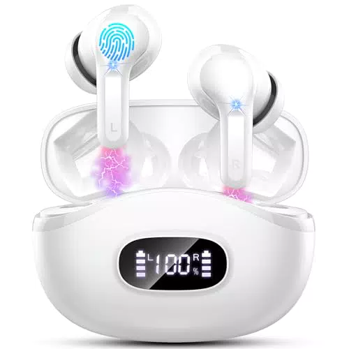 Wireless Kopfhörer mit ENC Noise Cancelling Mikrofon und IP7 Wasserschutz