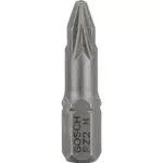Bosch Professional Bit Extra-Hart für Pozidriv-Kreuzschlitzschrauben (PZ2, Länge: 25 mm)