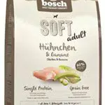 Bosch HPC SOFT Hühnchen & Banane | Halbfeuchtes Hundefutter für ausgewachsene Hunde | Single Protein | Getreidefrei