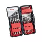 Bosch Professional HSS Spiralbohrer Set für Metall, Ø 1–10 mm