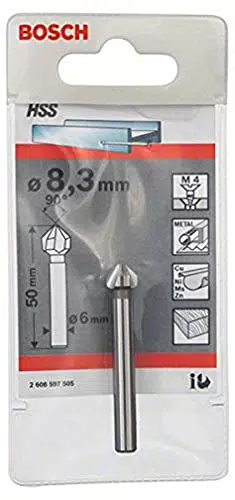 Bosch Professional Kegelsenker HSS Ø 8,3 mm - 3 Schneiden