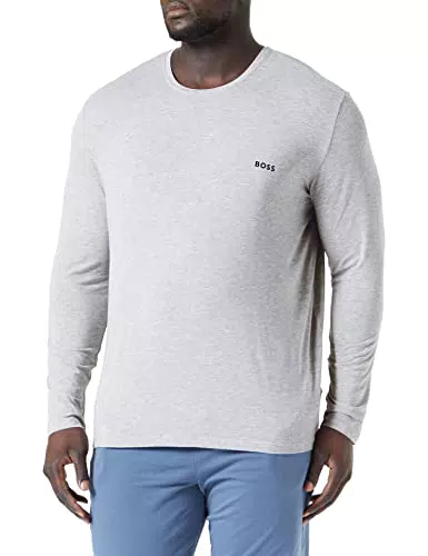 BOSS Herren Comfort Langarmshirt - Bequemes Basic-Shirt