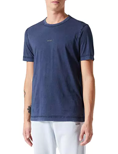 BOSS Herren T-Shirt Tokks, Dunkelblau