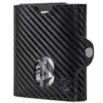 BOSTANTEN Slim Wallet mit RFID-Schutz - Geldbörse für Herren & Damen mit Münzfach und Kartenetui