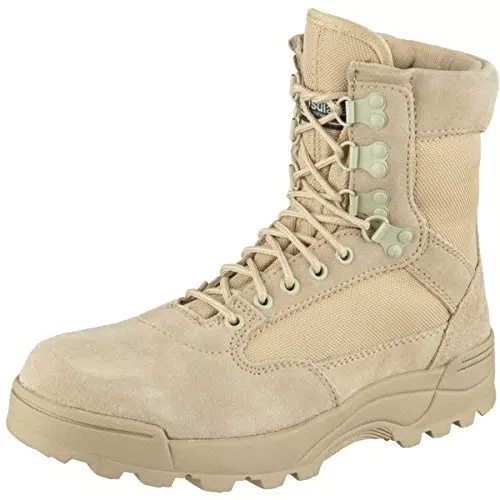 Brandit Herren Tactical Boots mit Reißverschluss - Militärstiefel