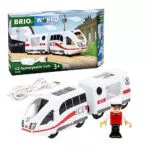 BRIO World - Akku-betriebene Spielzeuglok für Kinder ab 3 Jahren