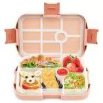 Lunchbox für Kinder mit Fächern - Nachhaltige Bentobox für Schule, Arbeit und Picknick