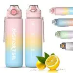 Bugucat Trinkflasche 2.2Liter, Wasserflasche aus Tritan