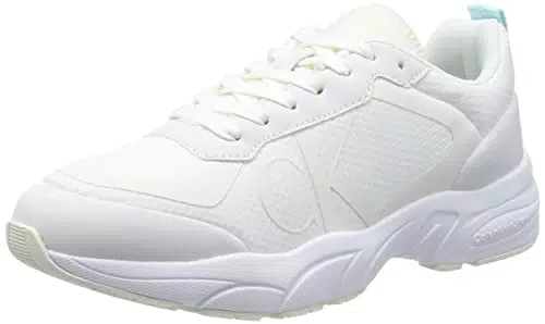 Calvin Klein Jeans Damen Runner Sneaker Retro Tennis Over Mesh Wn Sportschuhe