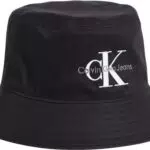 Calvin Klein Jeans Herren Fischerhut Monogram Bucket Hat - Schwarz