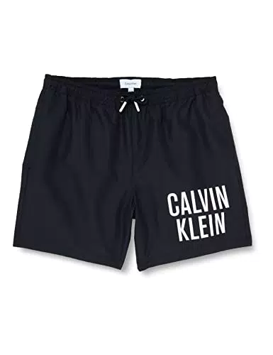 Calvin Klein Badehose für Jungen, Kurz - Schwarz