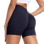 Campsnail Damen Sportshorts für Fitness und Yoga - Hohe Taille, Nahtlose Leggings, Push-Up-Effekt