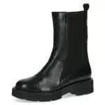 CAPRICE Damen Stiefel Airmotion aus Leder ohne Absatz - Winter Weite G