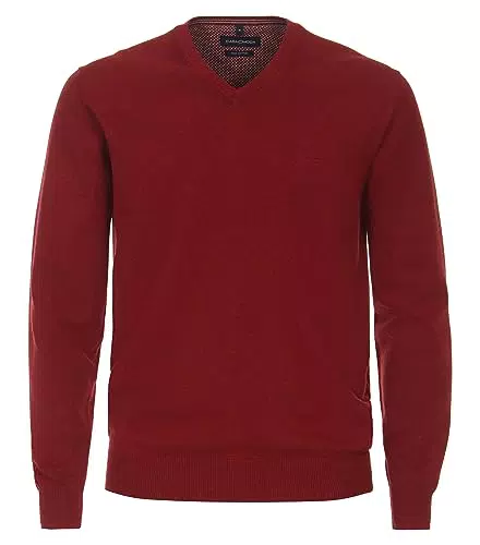 CASAMODA Pullover für Herren - Klassisches Rot