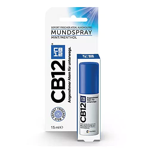 CB12 Mundspray für frischen Atem unterwegs, Mint/Menthol gegen Mundgeruch
