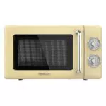 Cecotec Mikrowelle mit Grill Proclean 3110 Retro Gelb, 700 W, Timer 30 Min.