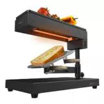 Cecotec Raclette Cheese&Grill 6000 - Grill mit 600W Leistung und Antihaft-Grillplatte