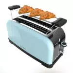 Cecotec Vertikaler Toaster mit 2 langen Schlitzen und Brötchenaufsatz