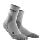CEP - Merino Laufsocken Damen mit Kompression COLD WEATHER MID CUT schwarz