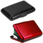 Scheckkartenetui Slim Wallet Schutz - Ideal für Kreditkarten und Ausweise