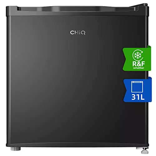 Mini Gefrierschrank CHiQ 31L mit 4-Sterne-Gefrierfunktion und geräuschlosem Betrieb