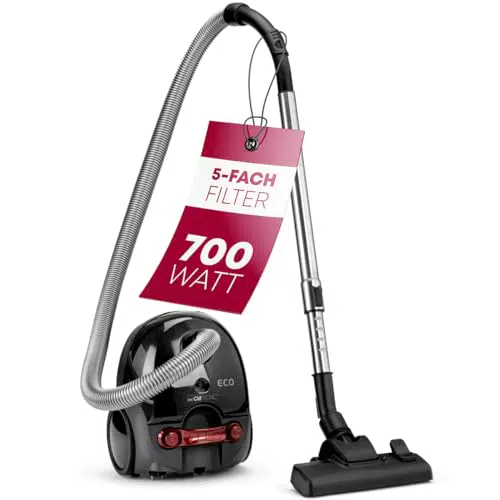 Clatronic® Bodenstaubsauger mit Beutel und energiesparenden 700 Watt