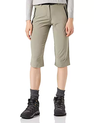 CMP Damen Stretch-Caprihose - Bequeme Outdoor Hose