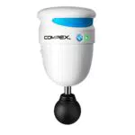 COMPEX Fixx Mini Massagepistole - Kompakte Massagepistole für unterwegs