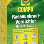 COMPO Banvel Quattro Rasenunkrautvernichter - Effektiver Unkrautvernichter für den Rasen