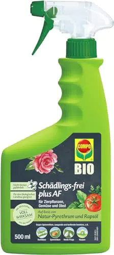 COMPO Schädlingsfrei Plus AF - Insektizid Spray gegen Blattläuse & Co. - 500 ml