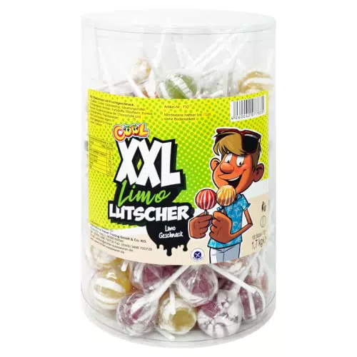 XXL Lutscher von Cool in wiederverschließbarer Dose