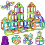 Magnetische Bausteine von COOLJOY für kreative Kinder ab 3 Jahren - Pädagogisches Geschenk