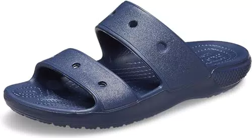 Crocs Unisex Classic Crocs sandaal Holzschuh, Bone