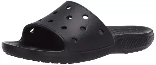 Crocs Classic Slide Unisex Sandalen für Erwachsene Bequeme Schuhe für den Strand Navy Größe 48-49