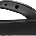 Crocs Damen Klassiek Platform Flip W Holzschuh, Weiß
