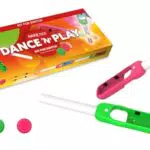 Nintendo Switch Dance 'n' Play Kit - LED Leuchtstäbe für Sport, Musik und Tanz
