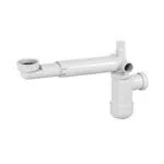 Deante Teleskop Siphon für Waschbecken - Platzsparendes Design