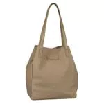TOM TAILOR Damen Shopper ohne Reißverschluss - Denim ARONA Special - Sage