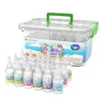 Desire Deluxe Batik-Kit - 18 Farben für Stoff und Kleidung - Kreative Bastelspiele Tie Dye Kit