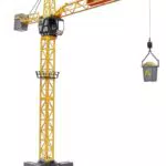 Dickie Toys Mega Kran - Kabelgesteuerter Kran, 1 Meter hoch