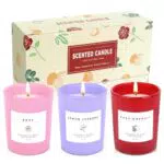 Duftkerzen Geschenkset für Frauen - Kerzenset im Glas für Muttertag & Geburtstag