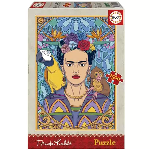 "Educa Puzzle für Erwachsene - Frida Kahlo Motiv - 85 x 60 cm"
