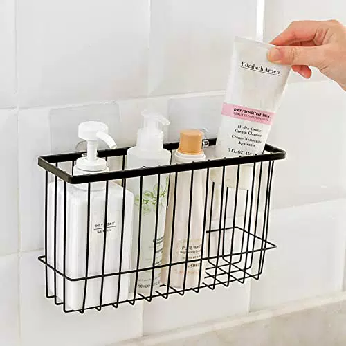 Einfagood Einhängekorb für Wandmontage - 2er-Set mit selbstklebenden Pads