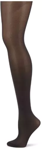 Elbeo Damen Massage Active Stützstrumpfhose - Halbtransparent - Schwarz