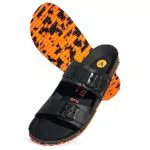 ELEWERT® Herren-Sandalen aus Echtleder | Hochwertige Pantoletten mit Memory-Foam Fußbett | Handgefertigt in Spanien | Biocomfy Mars - Schwarz