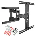 TV-Halterung Ergosolid schwenkbar für Bildschirme von 45 bis 75 Zoll LED LCD VESA max. 600 x 400 mm TÜV GS Zertifikat