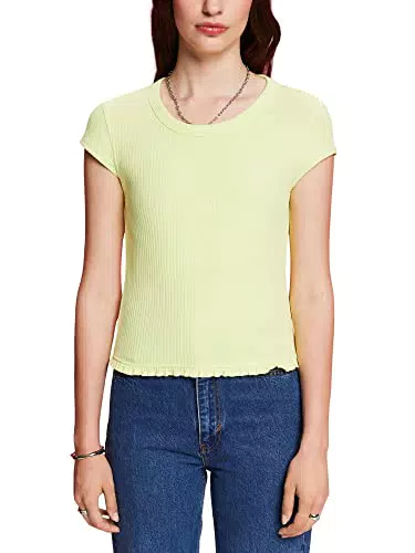 ESPRIT Damen T-Shirt - Stilvolles Basic für Damen