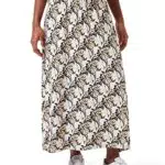 ESPRIT Maternity Damen Skirt Jersey Long Under The Belly Allover Print Rock