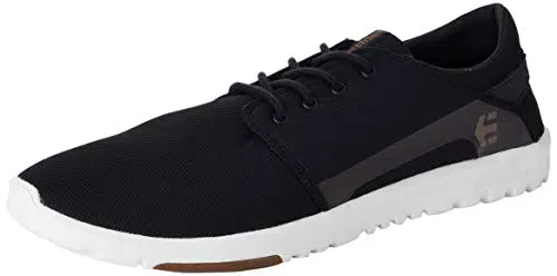 Etnies Herren Skateboardschuhe, Textil-Netzgewebe, Schwarz 979 Black White Gum